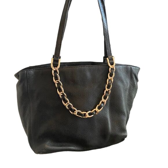 MICHAEL KORS Black Tote Leather Bag - Picture 2 of 6